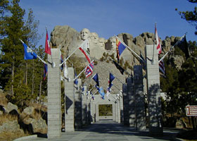 Entrance Mt. Rushmore